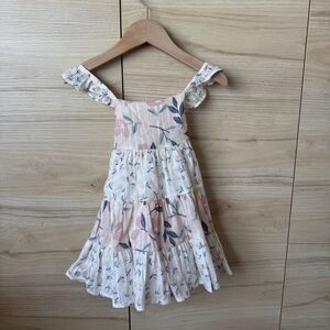 Catherine Malandrino Pink and White Floral Dress